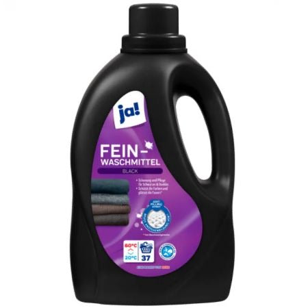 Ja! Mild Detergent Black Liquid 1.5 L (37 washes)