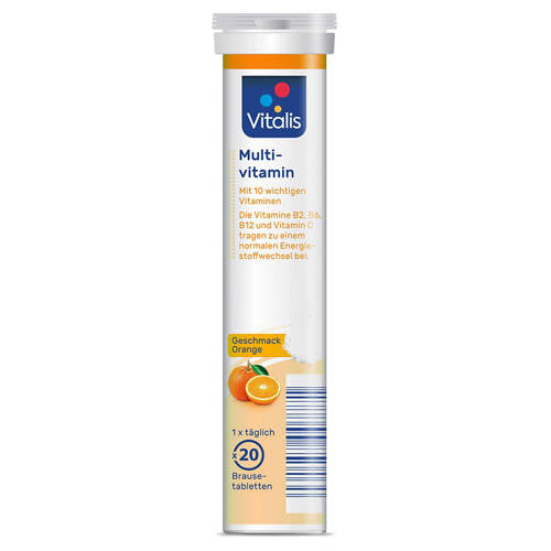 VITALIS Effervescent tablets 86 g, Multivitamin