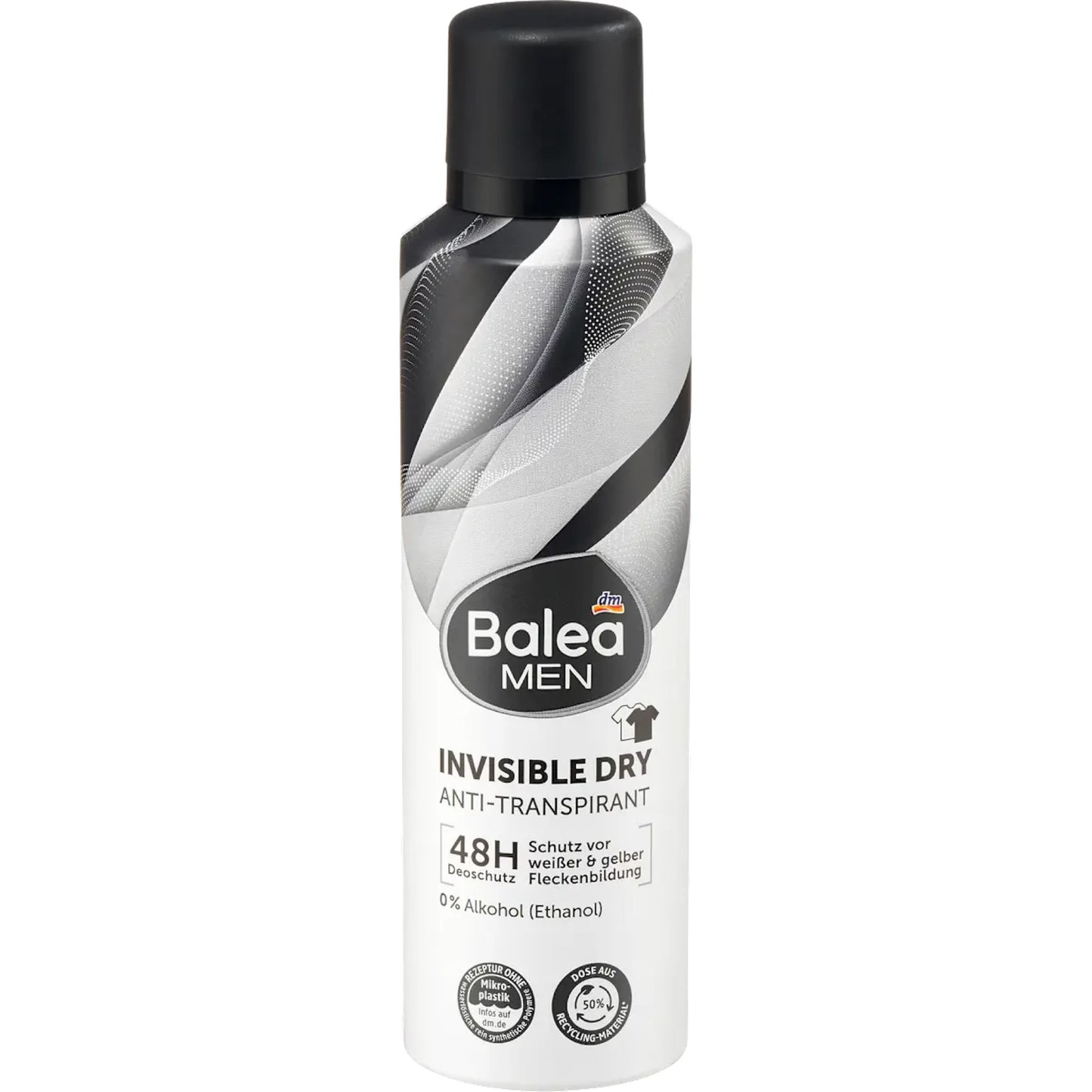 Balea MEN Deodorant spray Invisible, 200 ml
