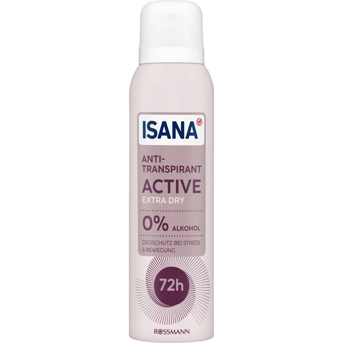 ISANA Deodorant Antiperspirant Active Extra Dry 150 ml