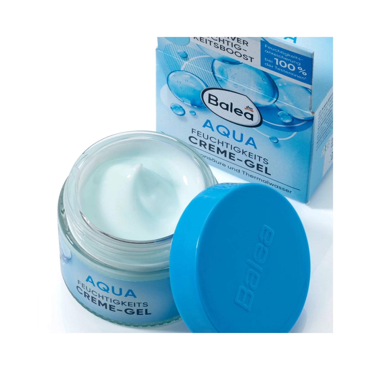 Balea Day Cream Aqua Moisturizing Cream Gel, 50 ml