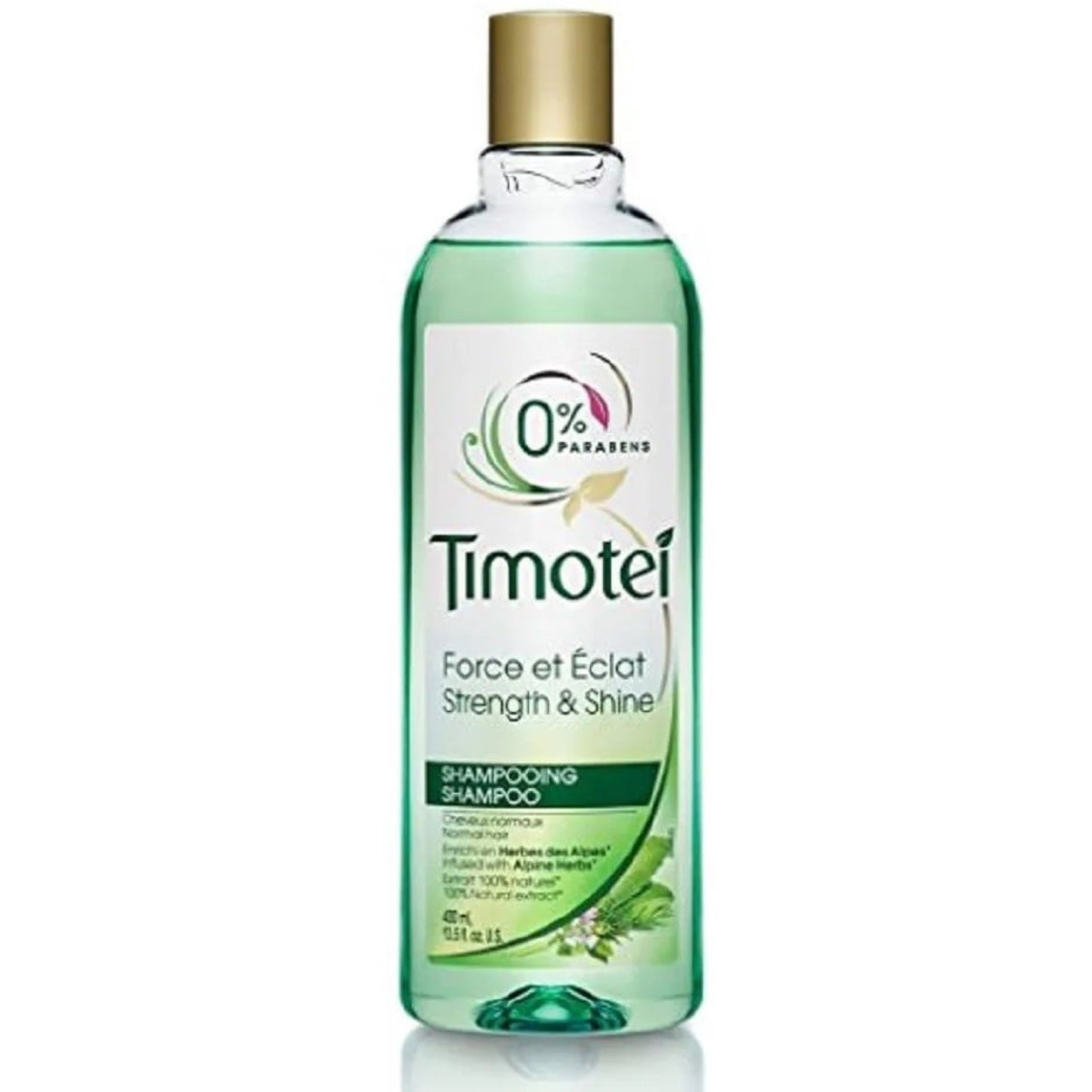 Timotei Shampoo Strength & Shine 0% Parabens 400 ml