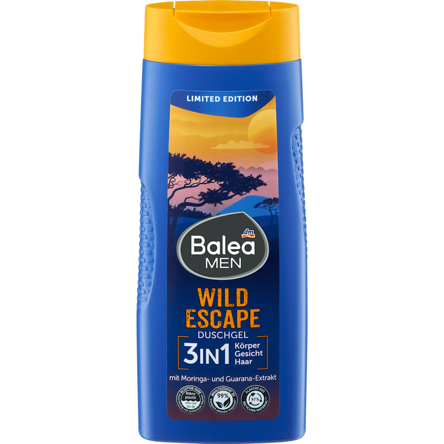 Balea MEN Wild Escape 3-in-1 Shower Gel, 300 ml
