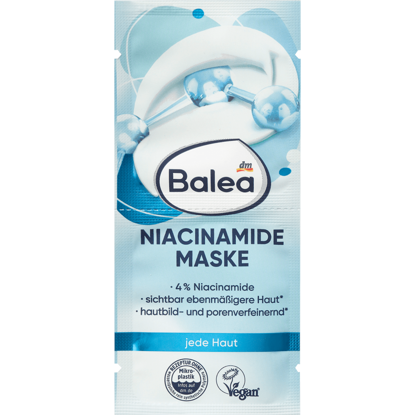 Balea Niacinamide Facial Mask, 16 ml