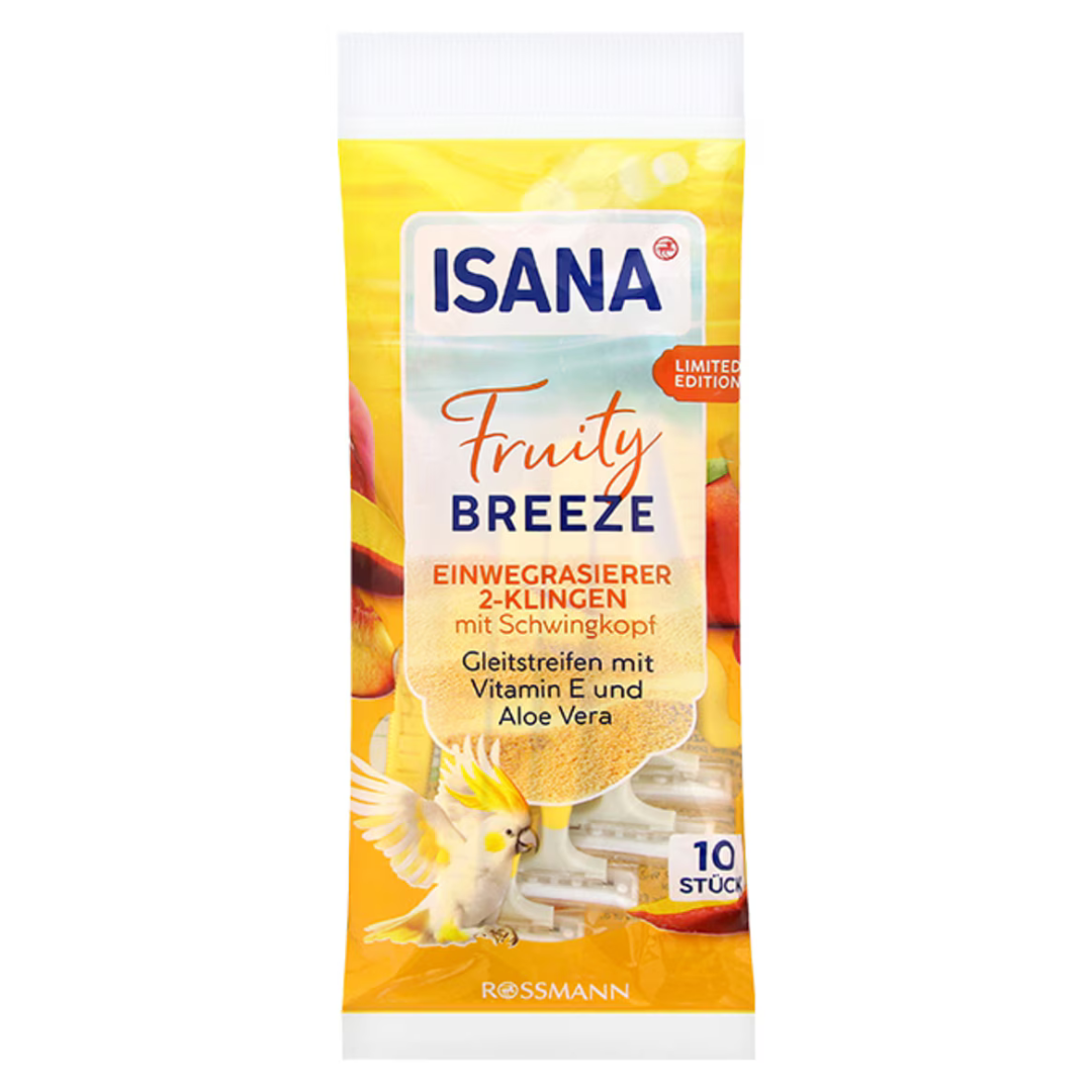 ISANA Fruity Breeze Disposable Women's Razors, 10pcs