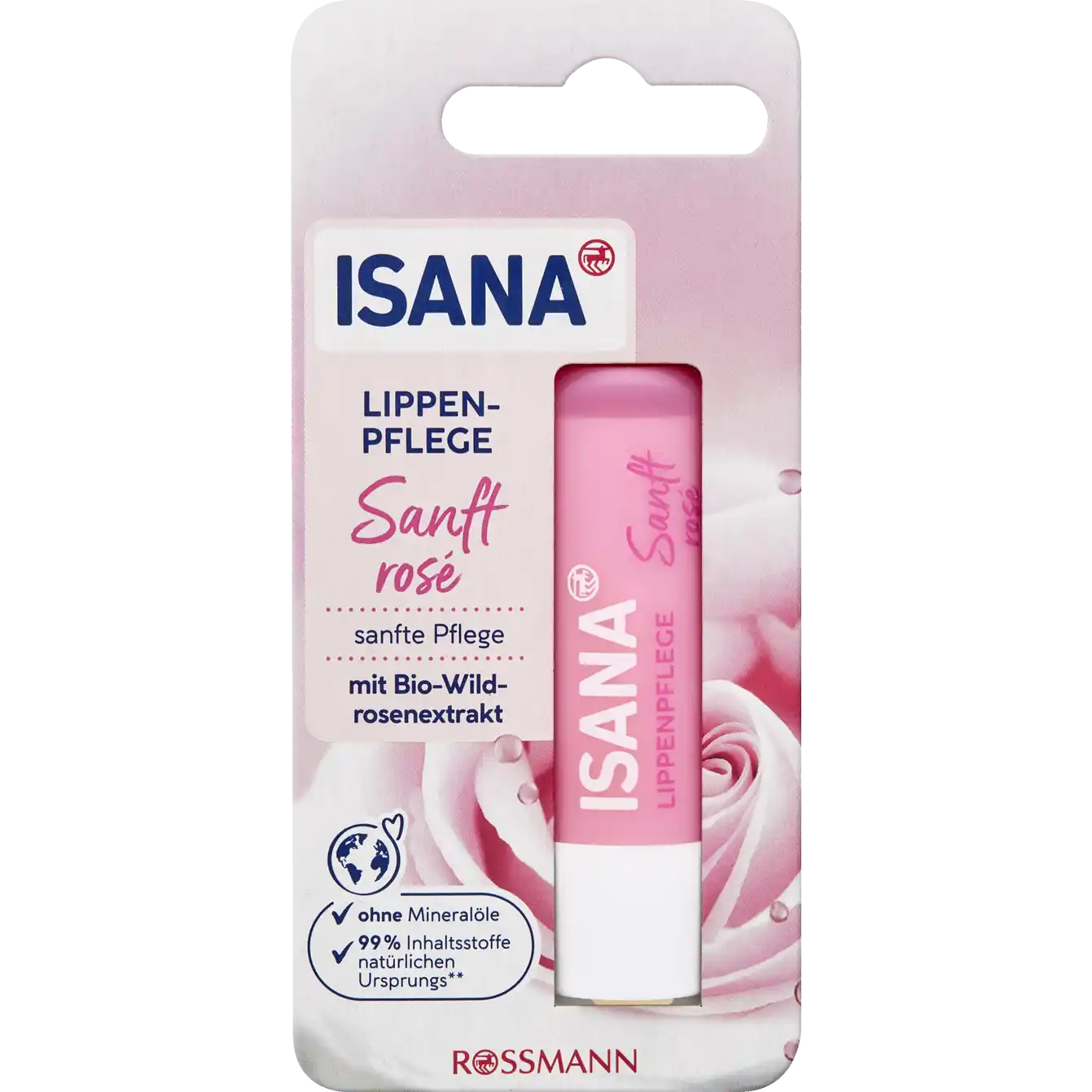 ISANA Gentle Rosé Lip Care 4.8 g