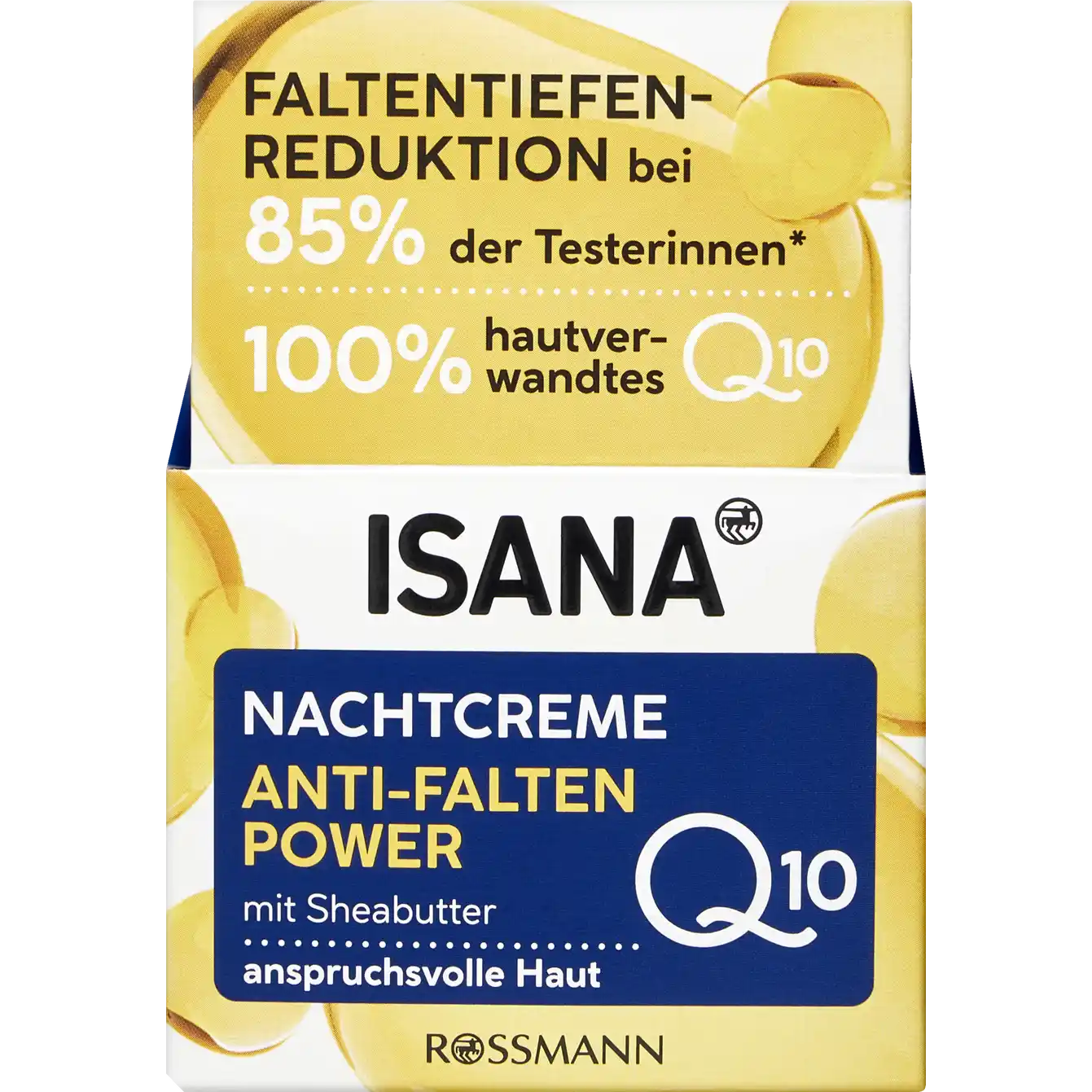 Isana Night Cream Anti-Wrinkle Power Q10 50 ml