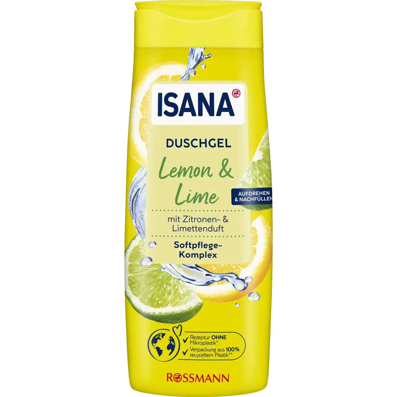 ISANA shower gel Lemon & Lime 300 ml