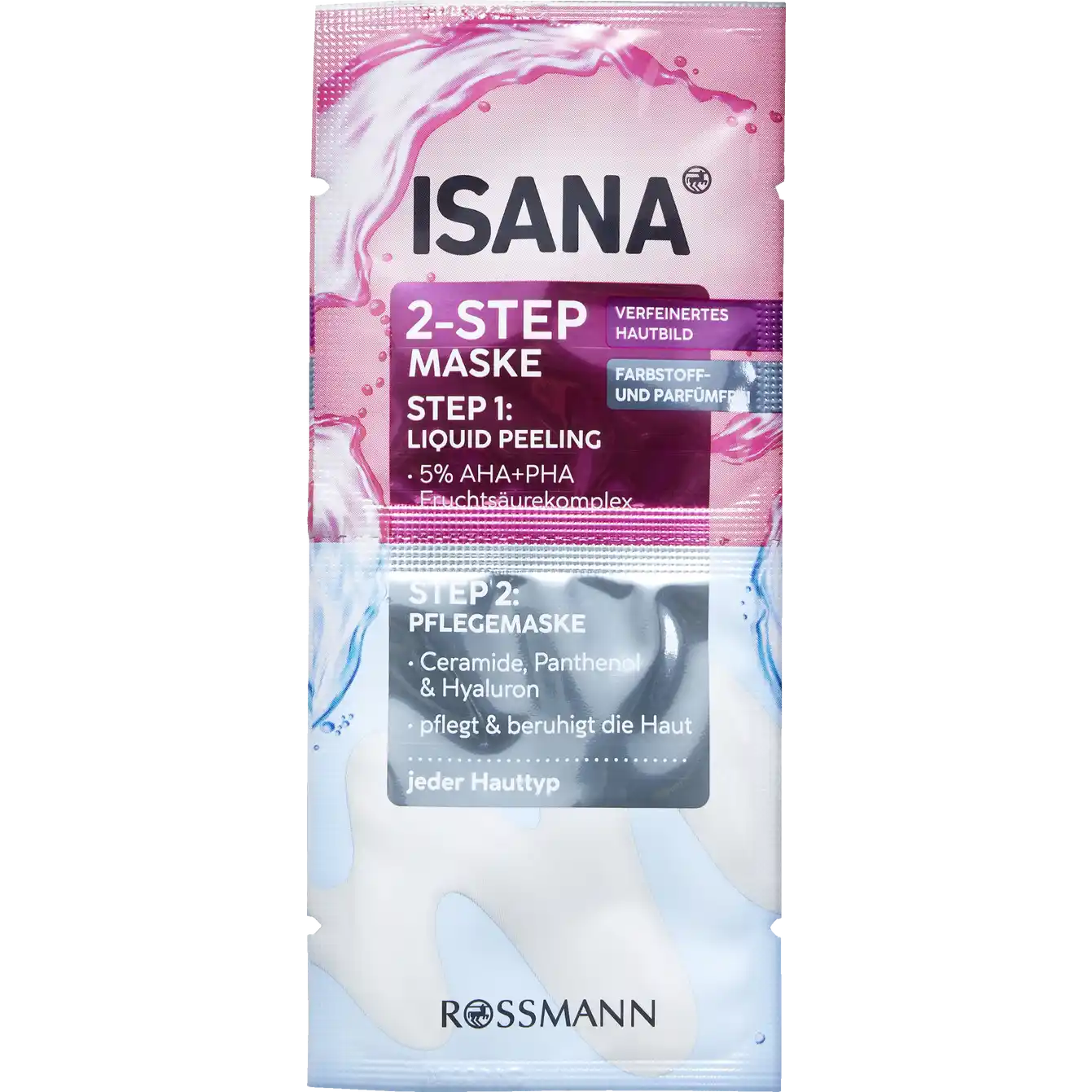 ISANA 2-Step Mask Liquid Peeling