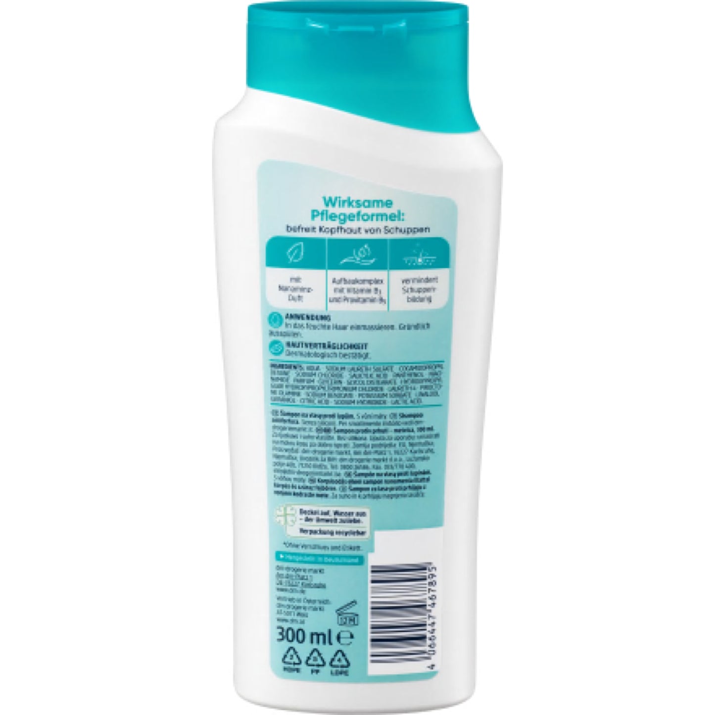 Balea Anti-dandruff shampoo, 300 ml