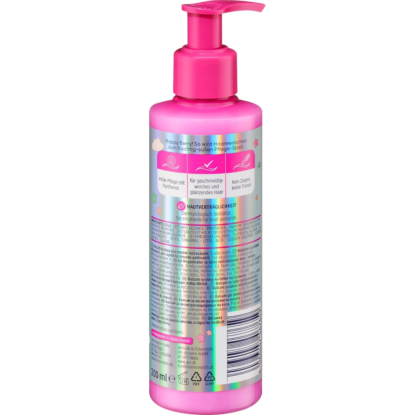 Balea Easy Comb Conditioner Happy Berry, 200 ml