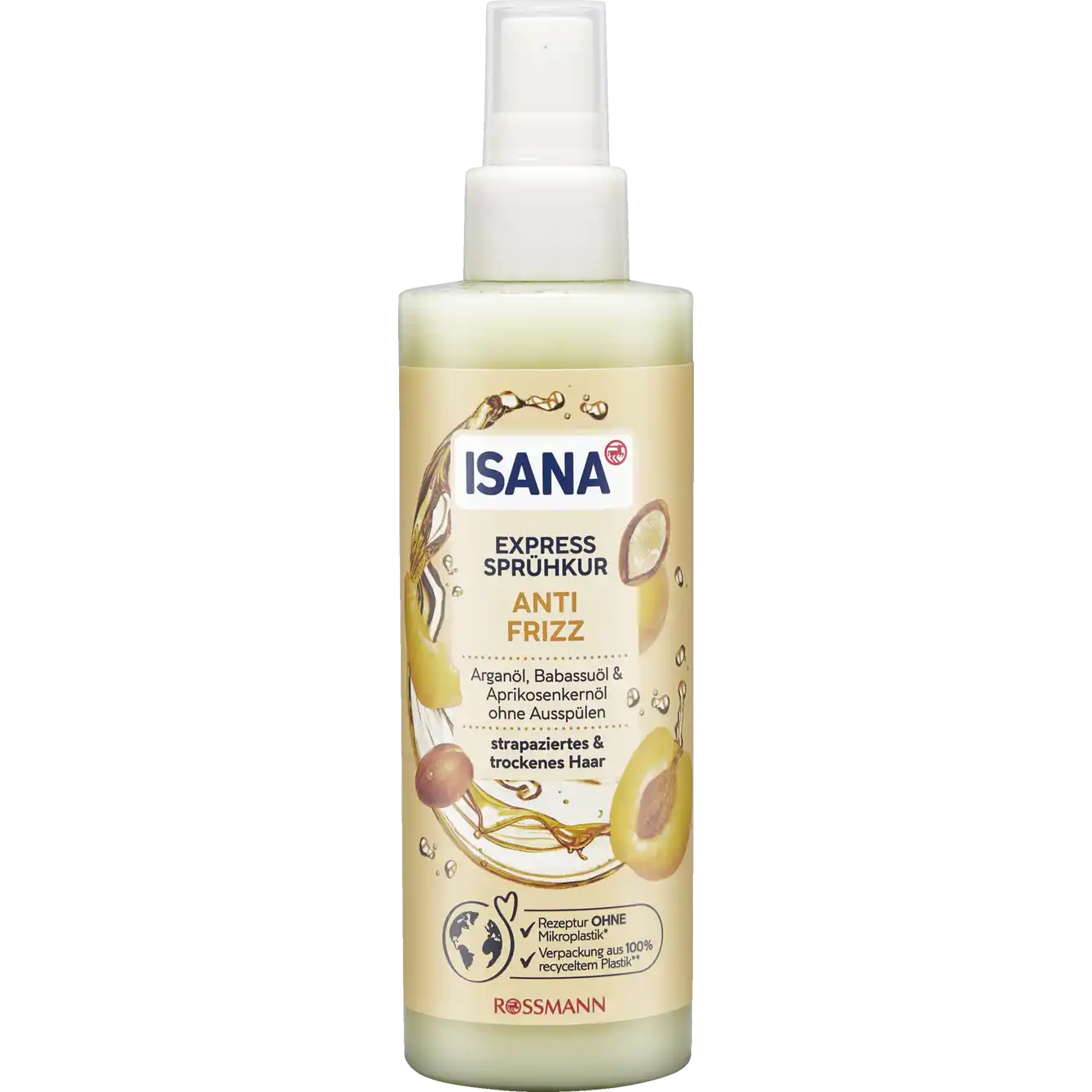 ISANA Express anti-frizz spray treatment
200 ml