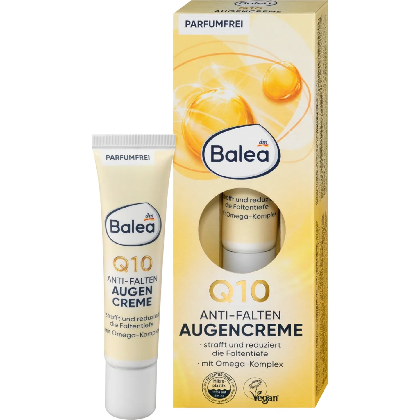 Balea Eye cream Q10 anti-wrinkle, 15 ml