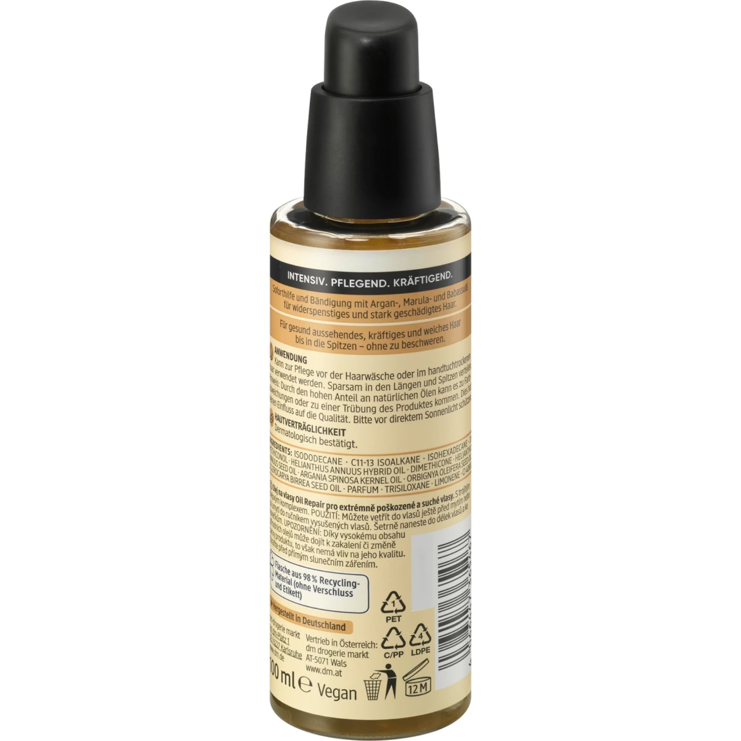 Balea Professional Hair oil Oil Repair Intensive, 100 ml