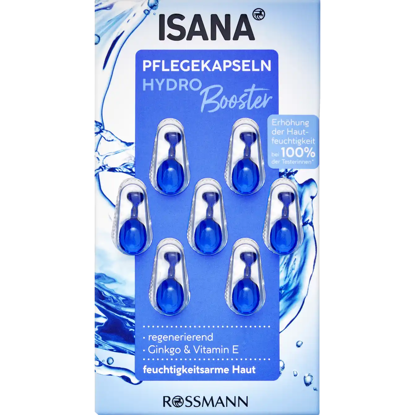 ISANA Hydro care capsules, 7 pieces