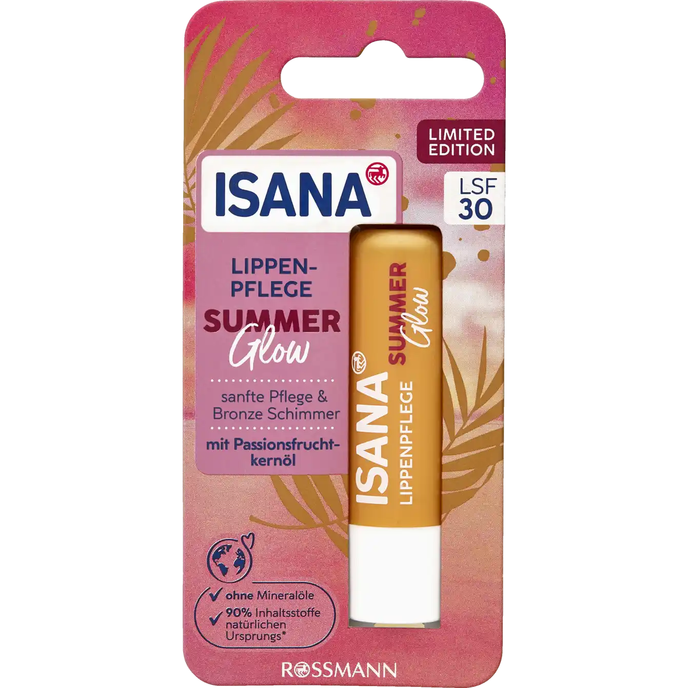 ISANA lip care Summer Glow SPF 30 4.8 g