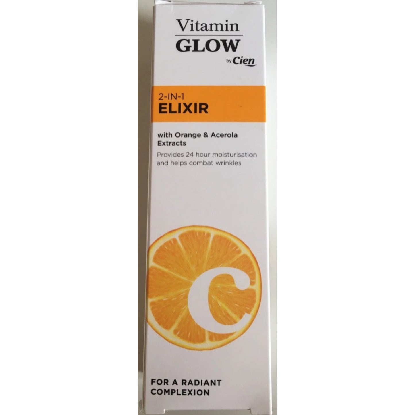 CIEN Vitamin Glow 2-in-1 Elixir with Orange & Acerola Extracts 100 ml