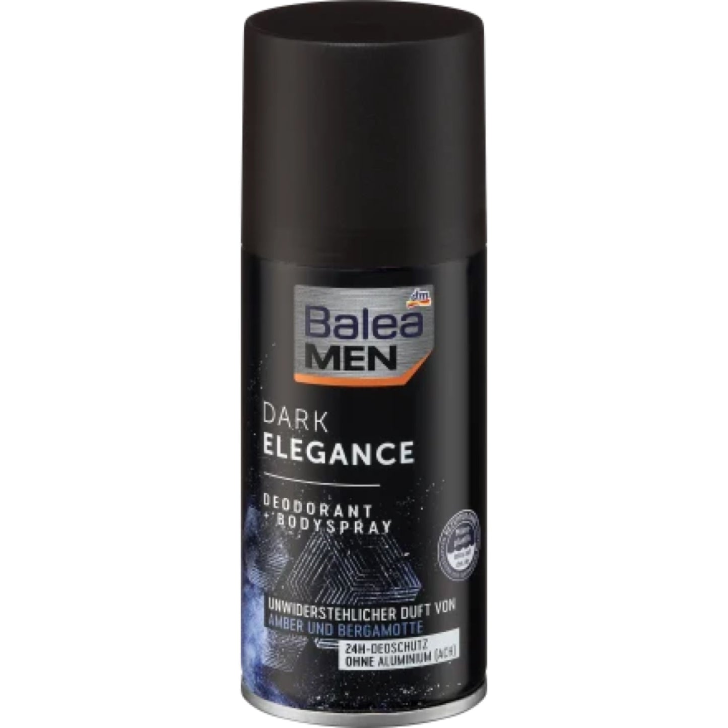 Balea MEN Deodorant Body Spray Dark Elegance, 150 ml