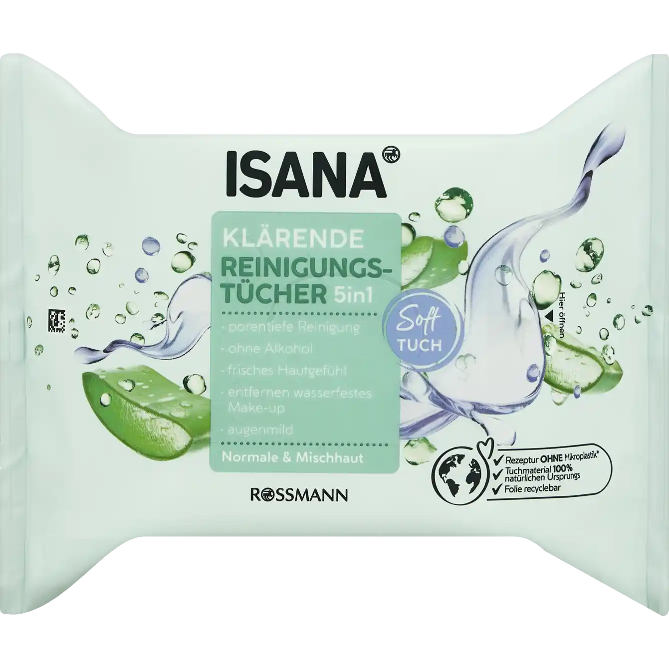 Isana 5in1 cleaning wipes