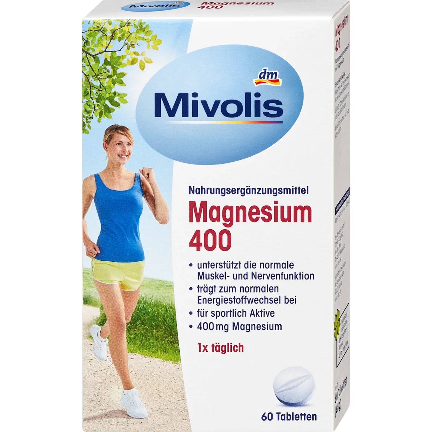 Mivolis Magnesium 400 tablets 60 pcs, 48 g