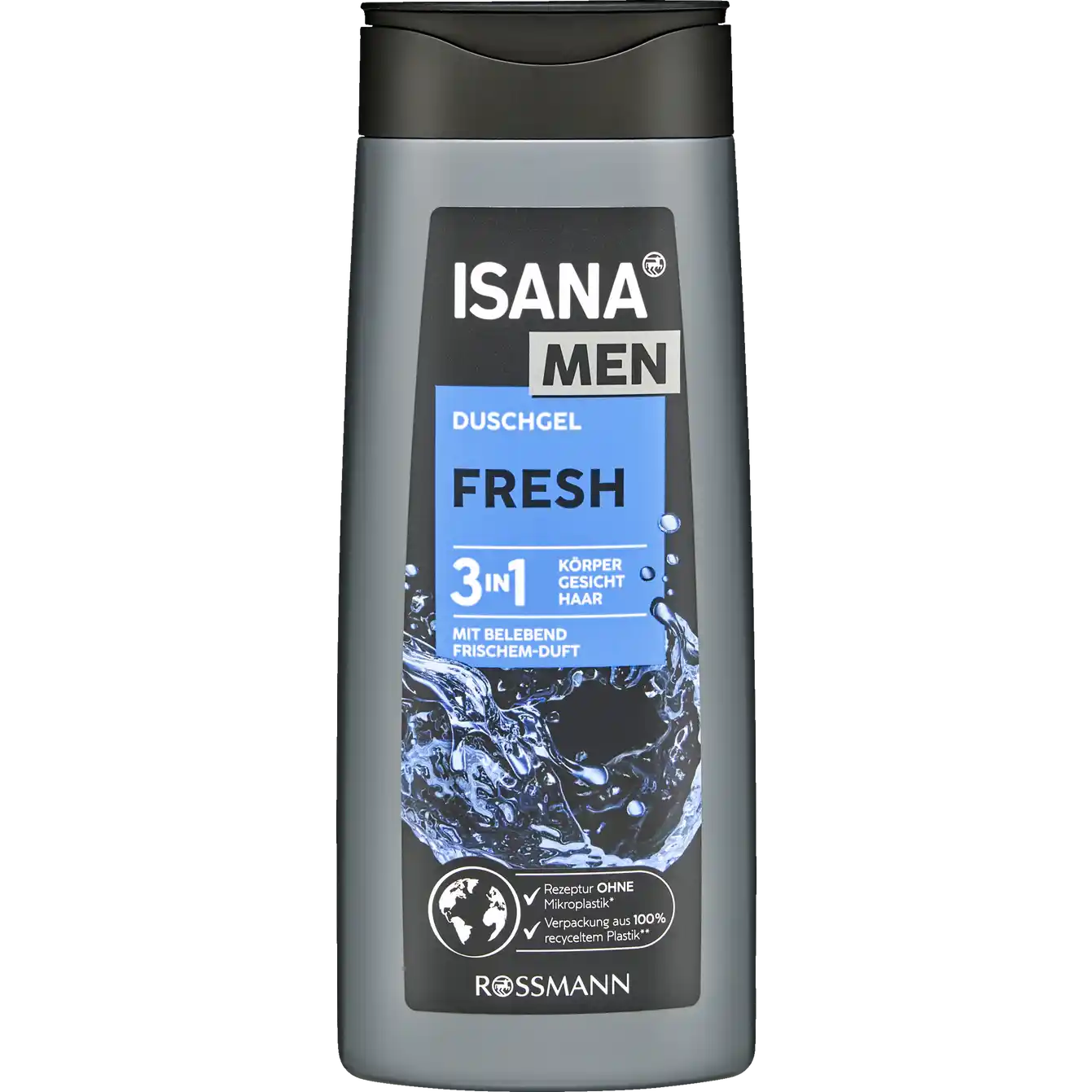 ISANA MEN 3in1 shower gel Fresh 300 ml