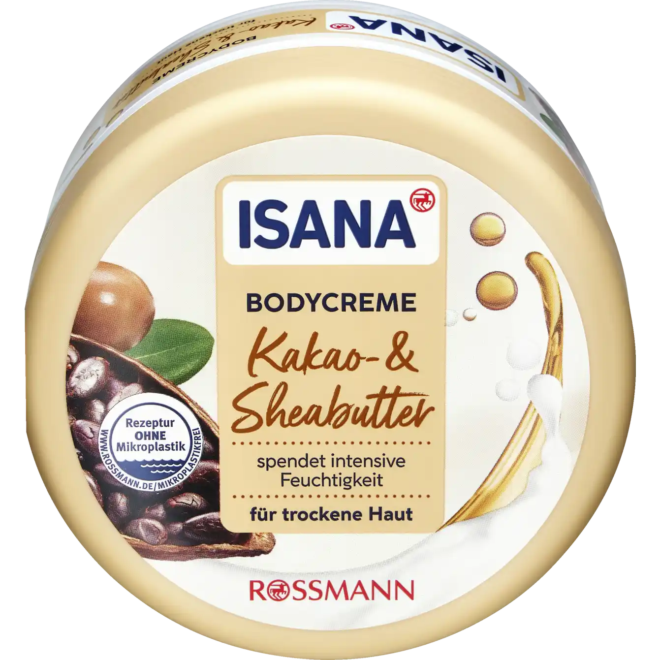 ISANA Body cream cocoa & shea butter 500 ml