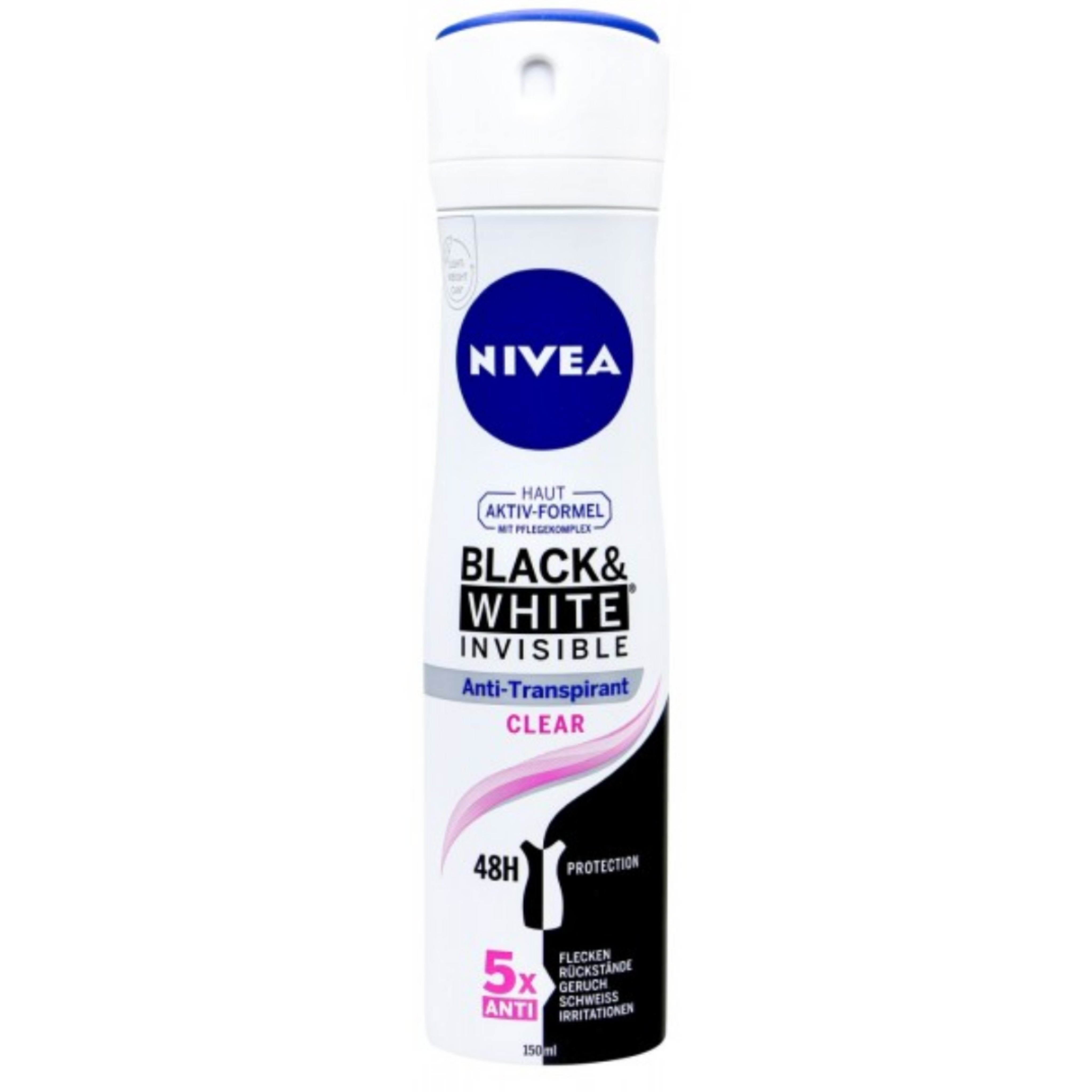 Nivea and White Invisible Deodorant Spray 150ml GlowNShine LB