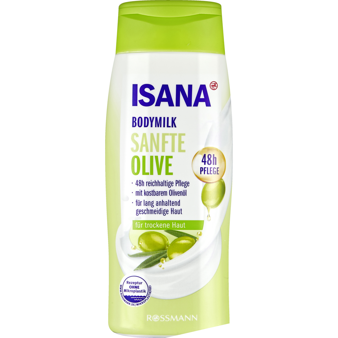 Isana Body milk gentle olive 400 ml