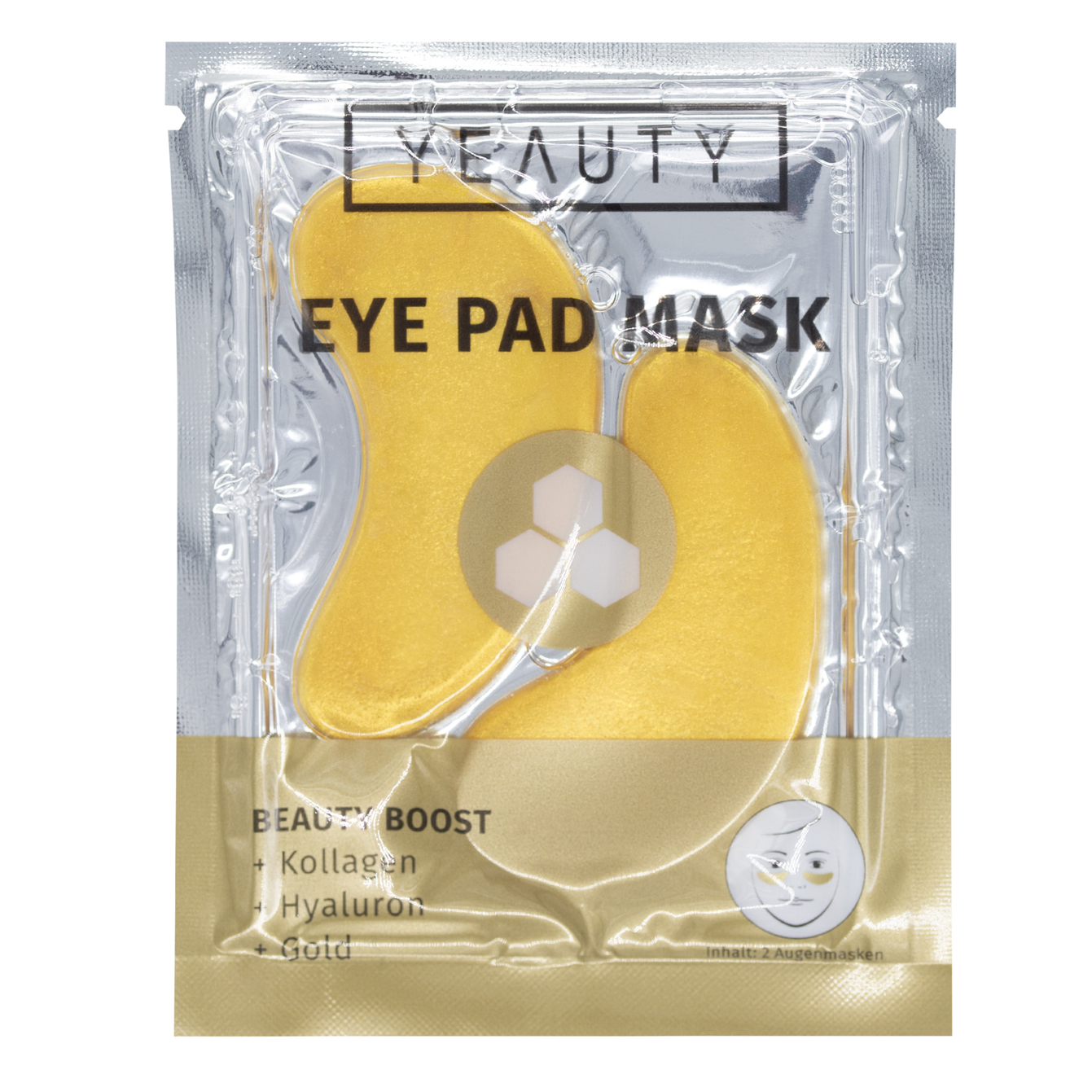 YEAUTY Eye Pad Mask Beauty Boost 2 pieces