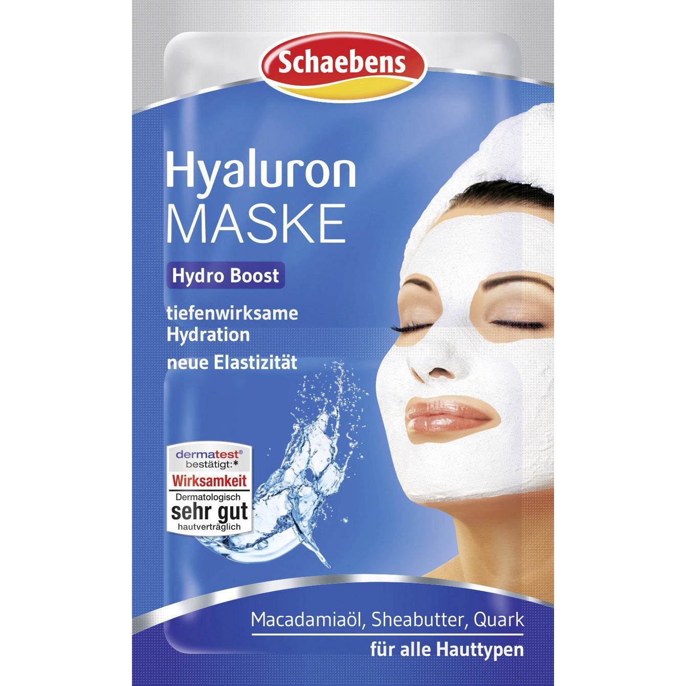 Schaebens Hyaluronic mask 10 ml (2x 5 ml for 2 applications)