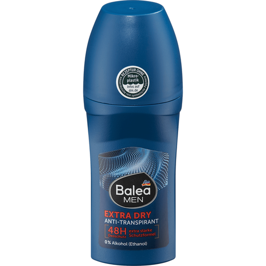 Balea men Deodorant roll-on antiperspirant extra dry, 50 ml
