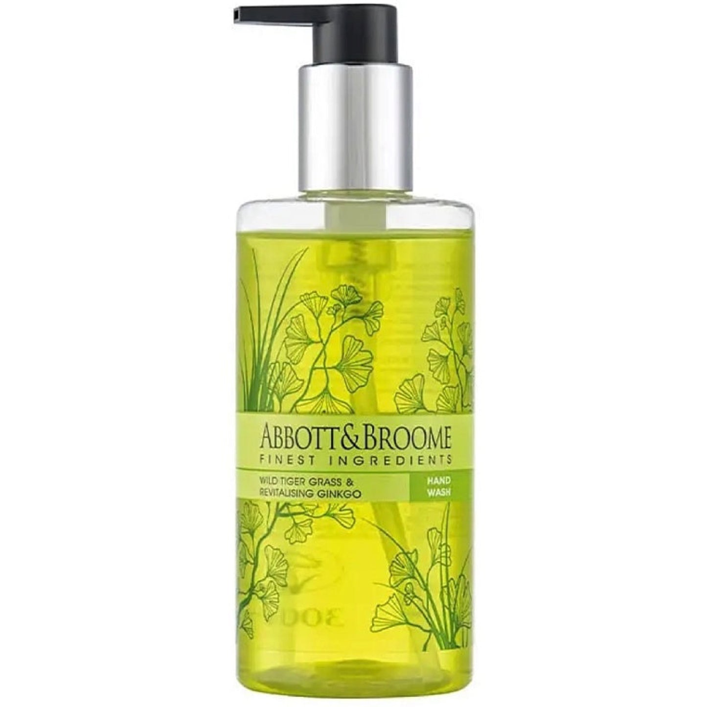 Abbott & Broome Handwash Soap Wild Tiger Grass & Revitalising Ginkgo 300ml
