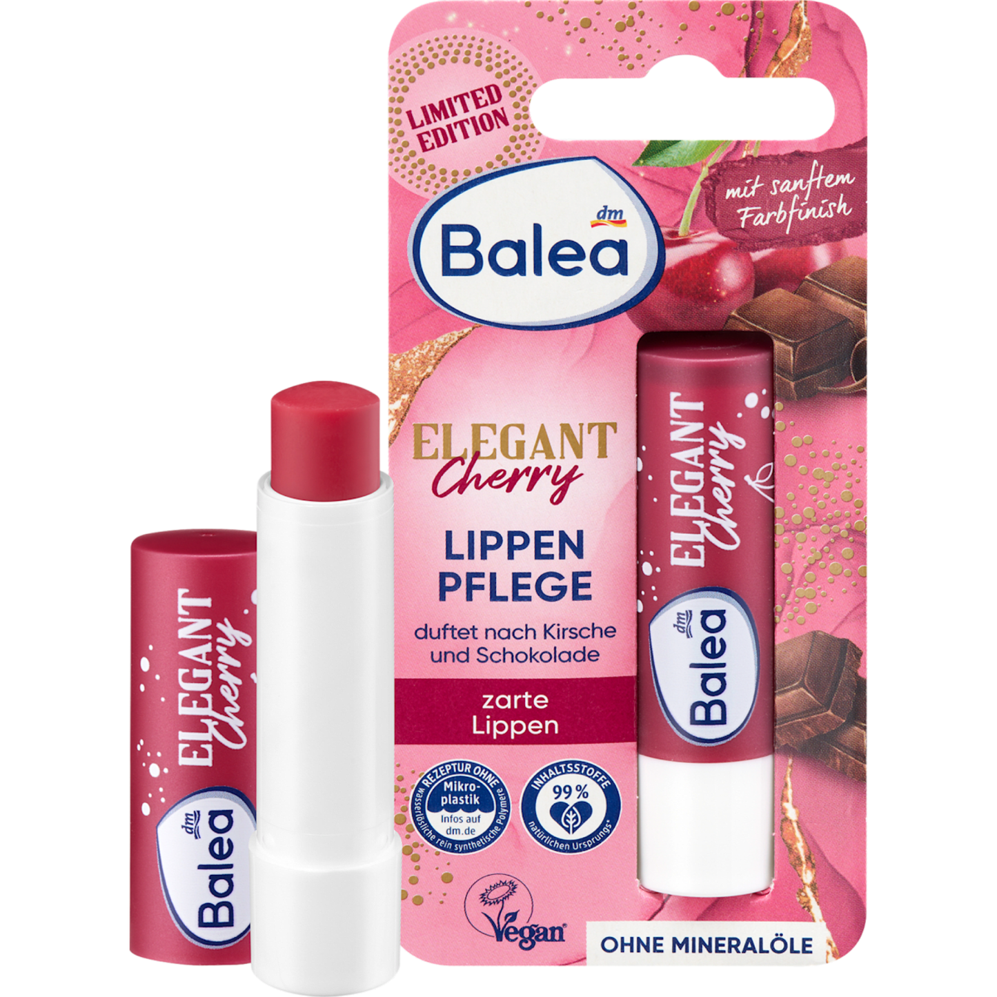 Balea Lip Care Elegant Cherry , 4,8 g