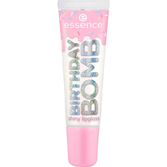 essence Lip gloss Juicy Birthday Bomb Shiny 01 Cake My Day, 10 ml