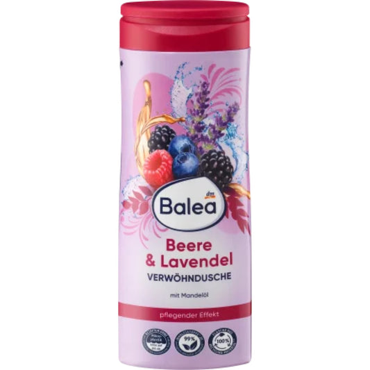 Balea Pampering shower berry & lavender, 300 ml