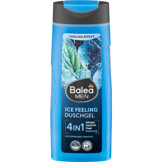 Balea MEN Ice Feeling 4-in-1 Shower Gel, 300 ml