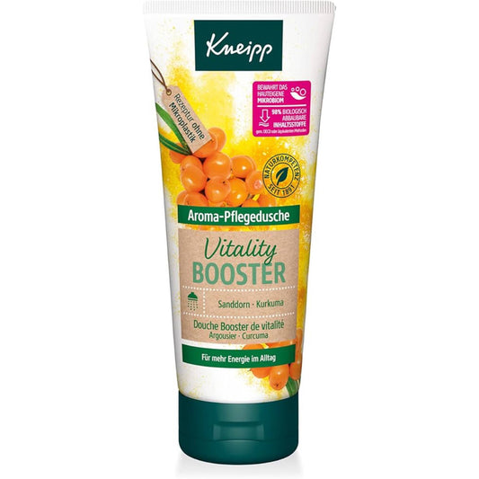 Kneipp Vitality Booster Aroma Shower Gel Sea Buckthorn & Turmeric 200 ml