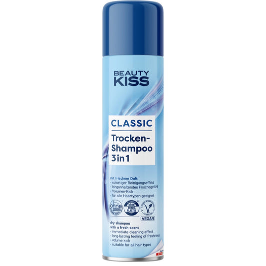 Beauty Kiss Dry Shampoo 3in1 Classic 200 ml