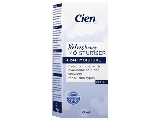 Cien Day Cream Refreshing and Moisturizing SPF 6 50ml