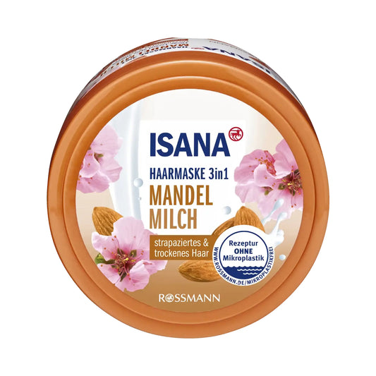 ISANA HAIR MASK 3IN1 ALMOND MILK PROTEIN & ALMOND