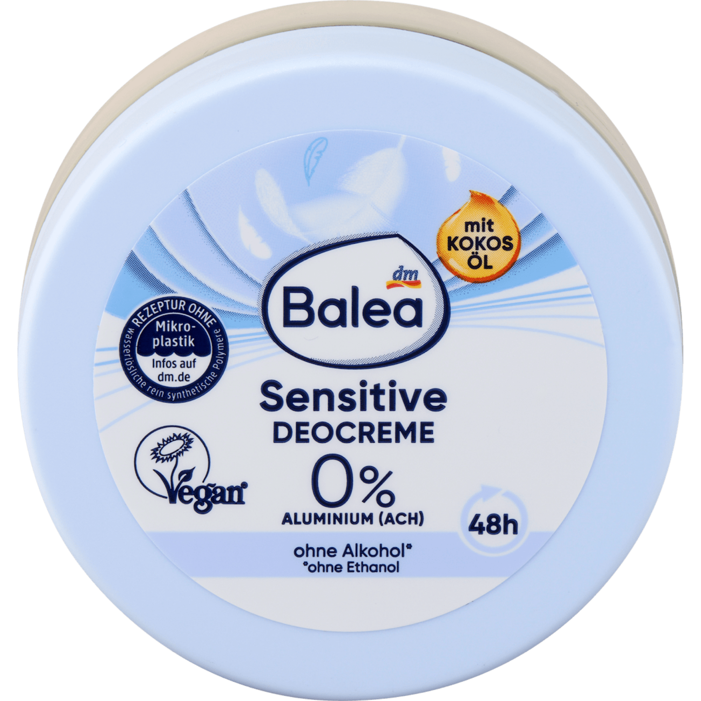 Balea Deodorant cream sensitive, 50 ml