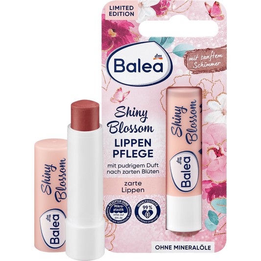 Balea Lip Balm Shiny Blossom, 4.8 g