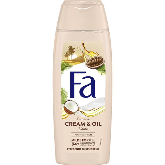 Fa Shower Cream Shower Cream and Oil Cocoa 250 ml