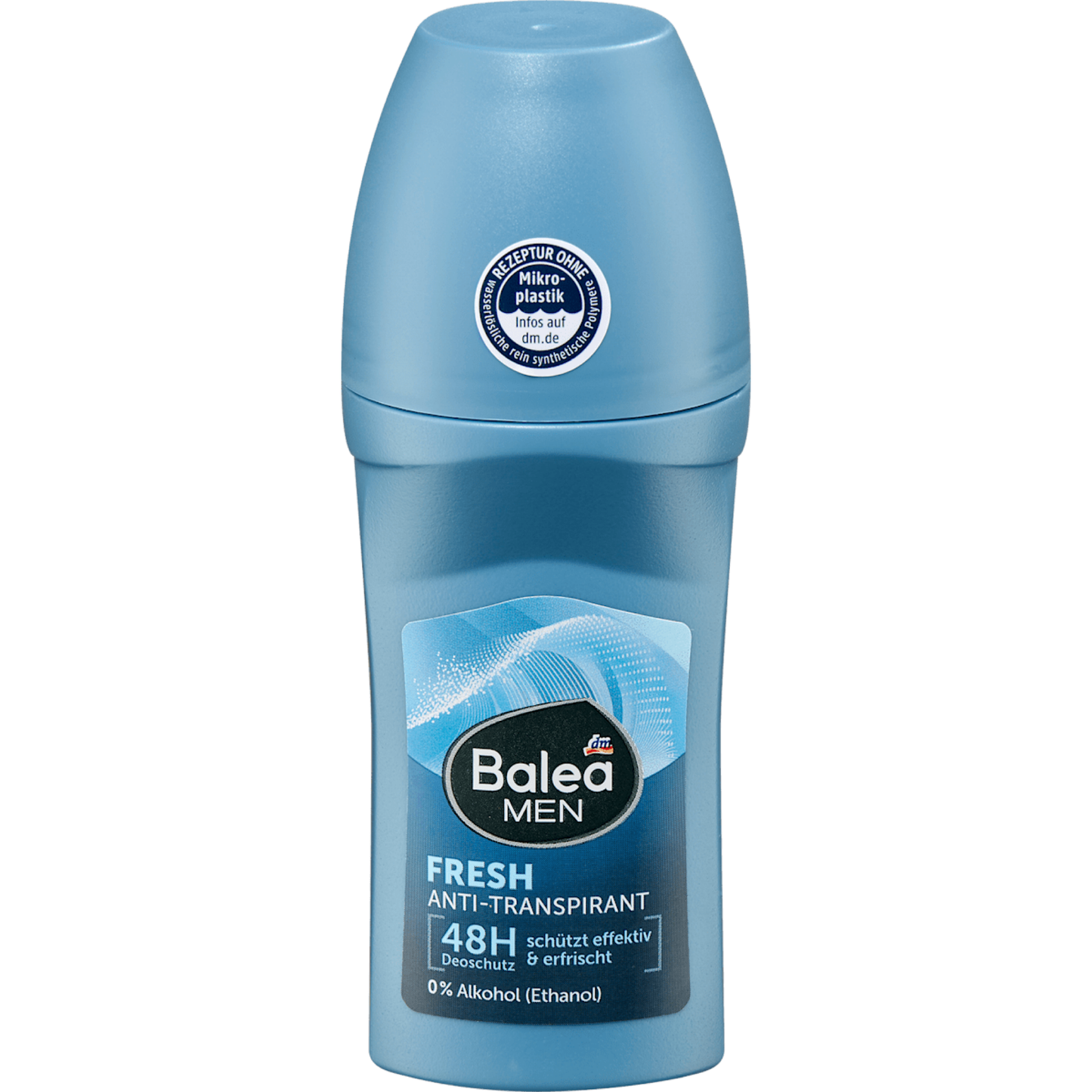 Balea Men Deodorant roll on antiperspirant fresh, 50 ml
