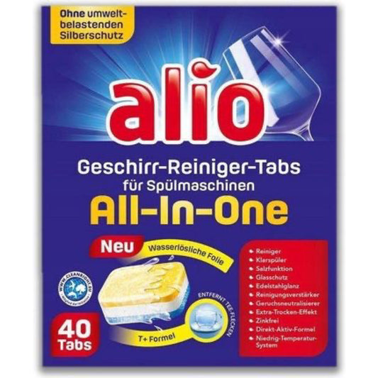 Alio ALL IN ONE - Dishwasher Tablets 40 pieces