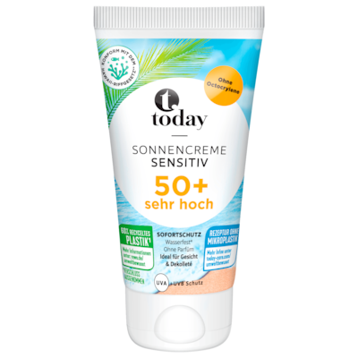 Today Sensitive Sunscreen SPF 50+ 50ml