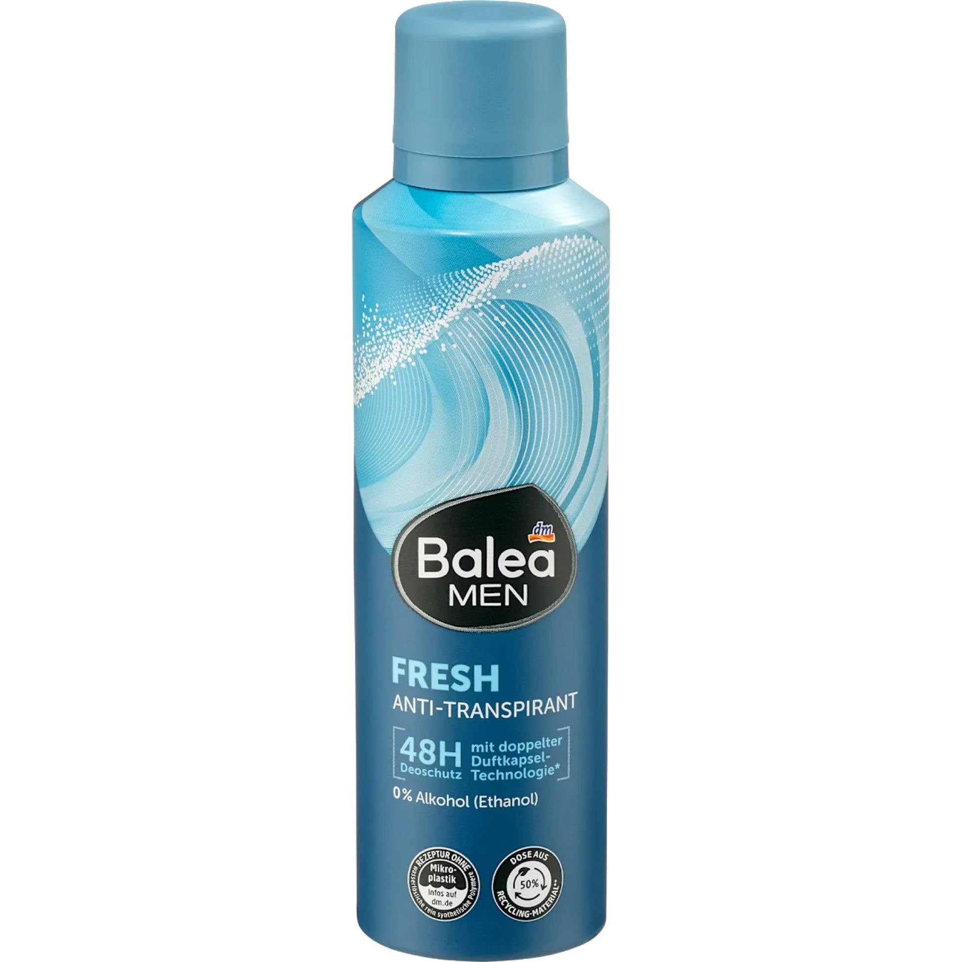 Balea MEN Deodorant spray Fresh antiperspirant, 200 ml – GlowNShine LB