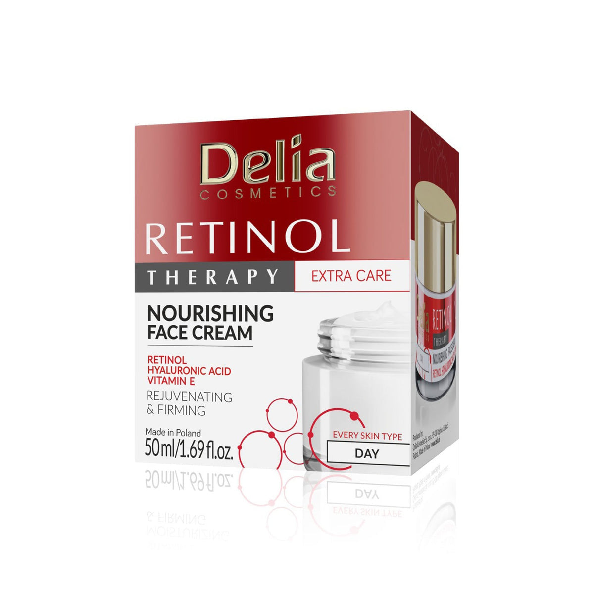 Delia Therapy Nourishing Day Cream with Retinol, 50 ml