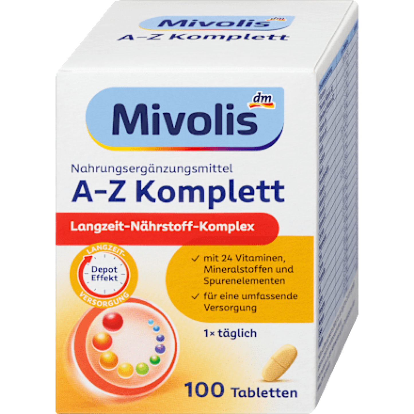Mivolis A-Z Complete Depot, tablets, 100 pcs., 144 g