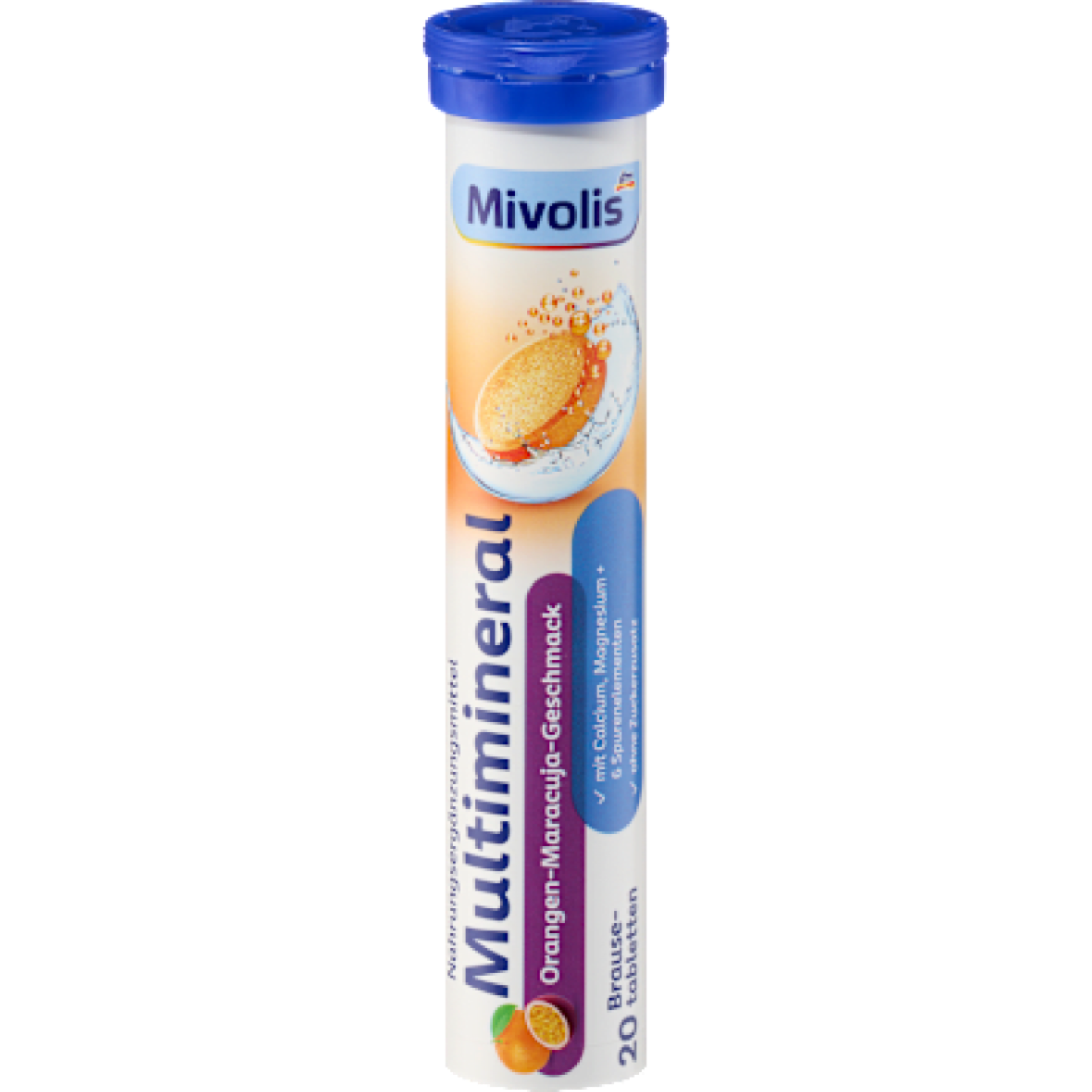 Mivolis Multi-Mineral effervescent tablets 20 pieces, 20 g